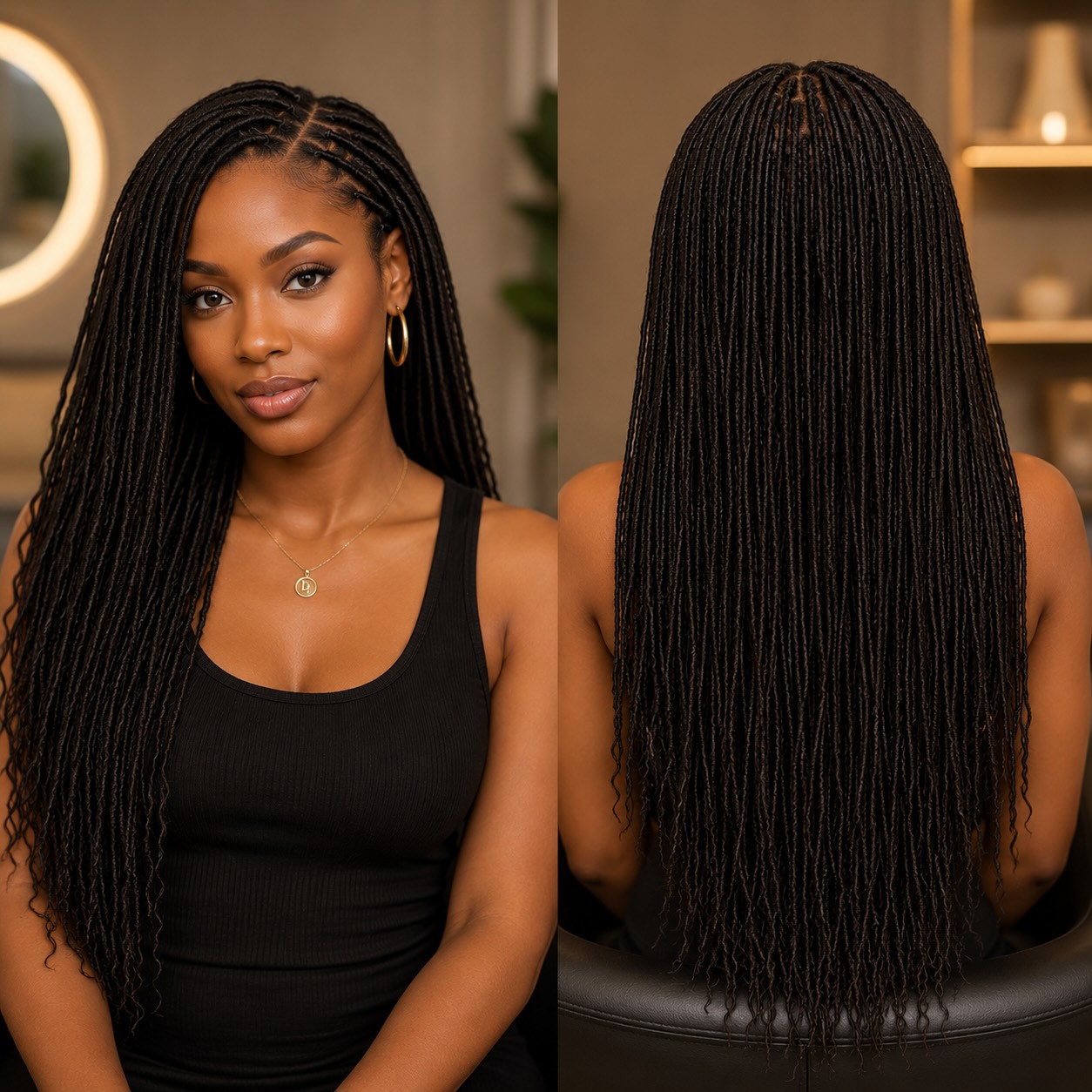 jji Human Hair Microlocs - Image 1